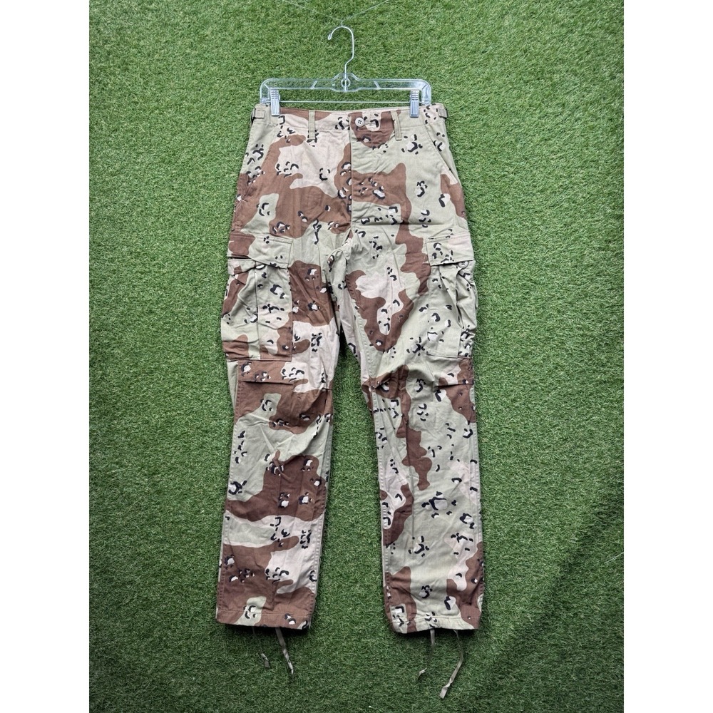 US Military Chocolate Chip Desert Camo Pants Mens Small Combat Trousers Army